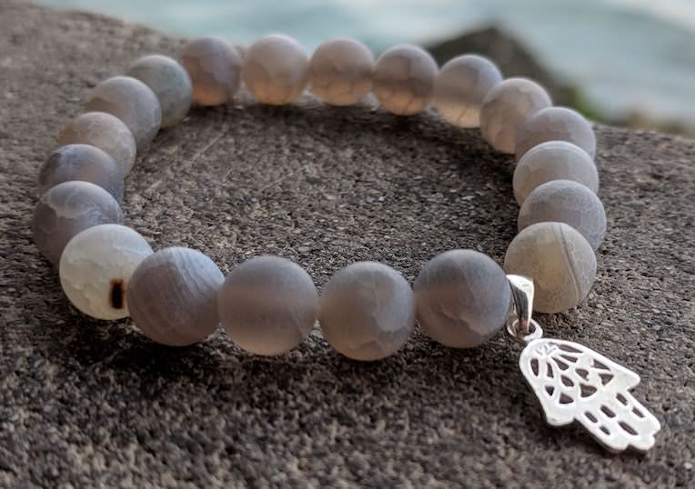 Hamsa Neptune Stretch Bracelet