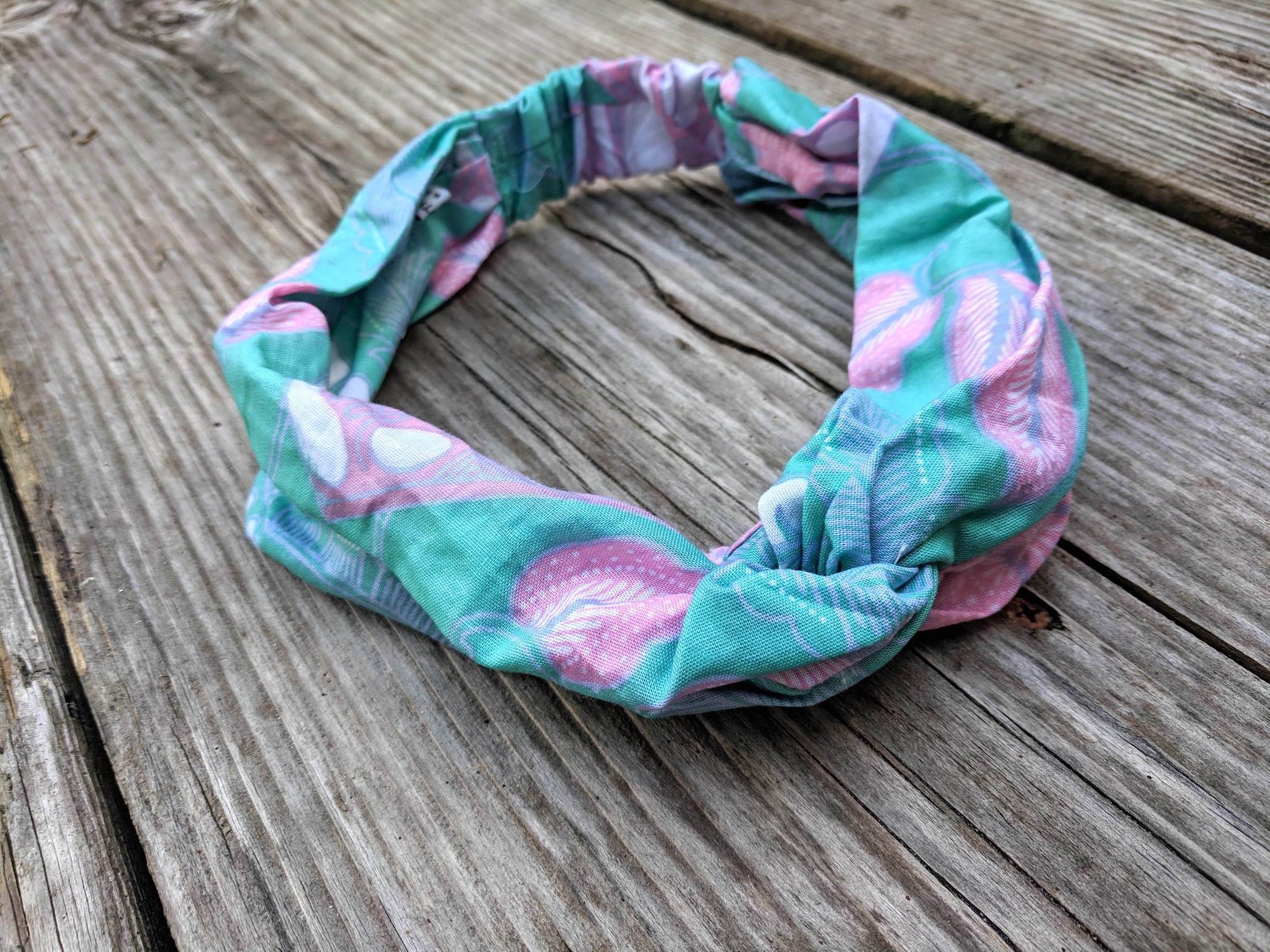 Upcycled Eco-Friendly Cotton Turban Yoga headbands