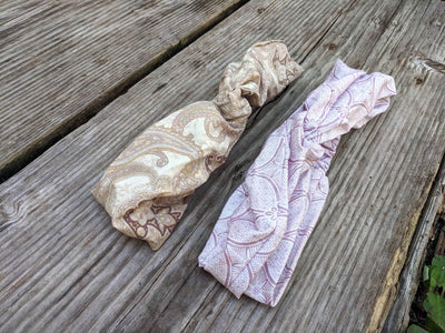 Upcycled Eco-Friendly Cotton Turban Headbands