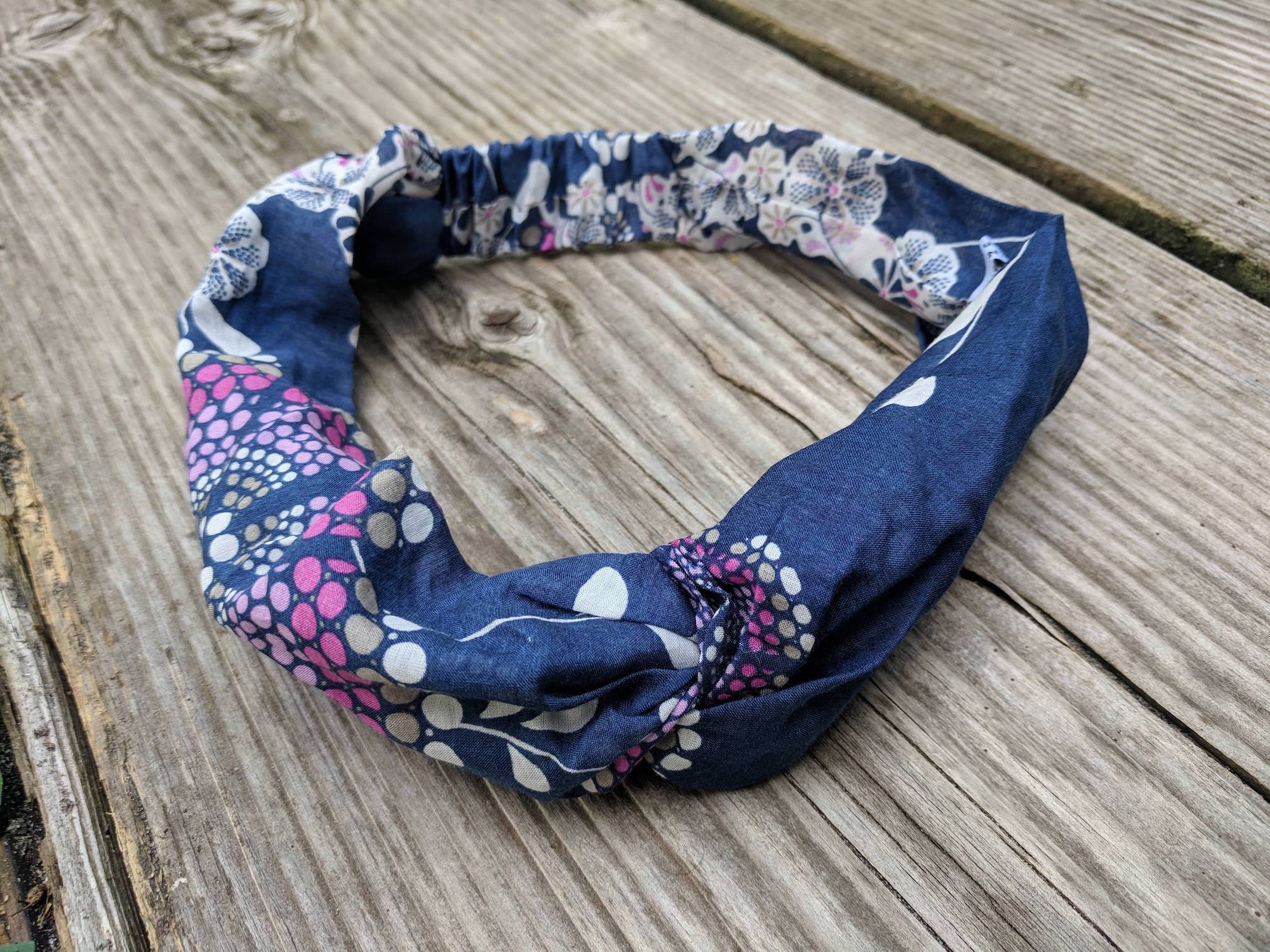 Upcycled Eco-Friendly Cotton Voile Turban Headbands