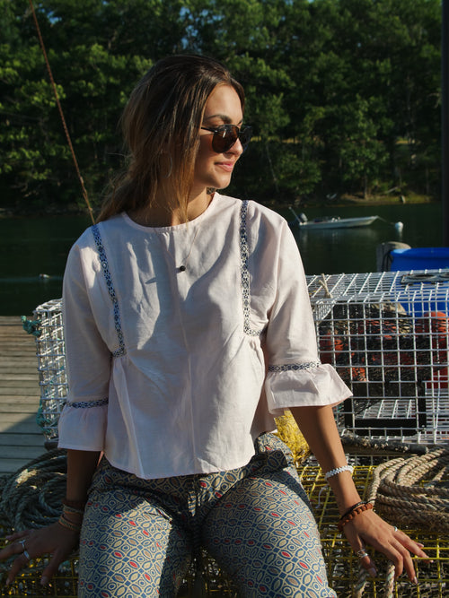 The Provence Peasant Top