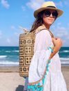 Yoga/Beach Straw Artisan Bag