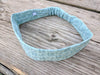 Upcycled Eco-Friendly Eyelet Headbands