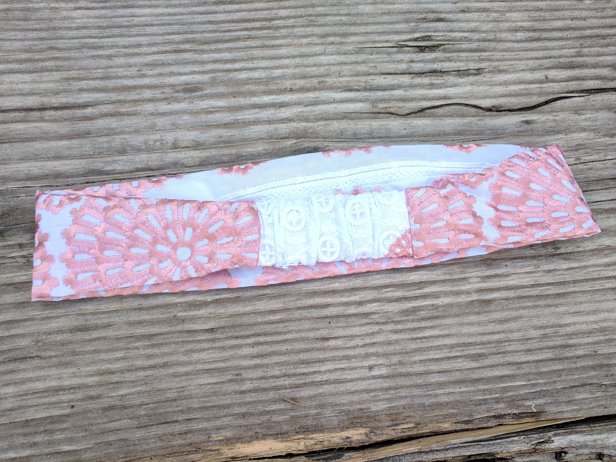 Upcycled Eco-Friendly Embroidered Headband