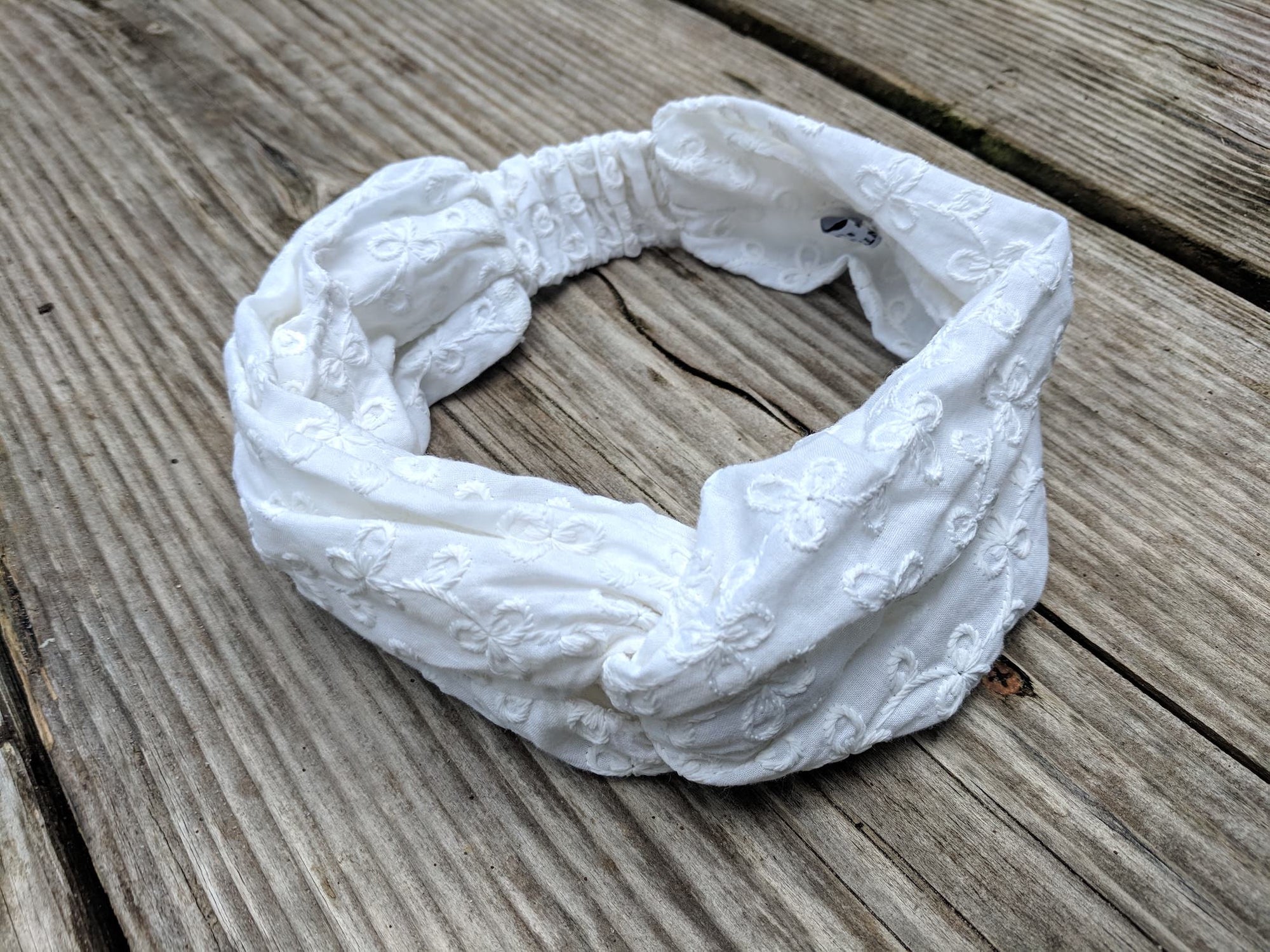 Upcycled Eco-Friendly Embroidered Turban Headbands