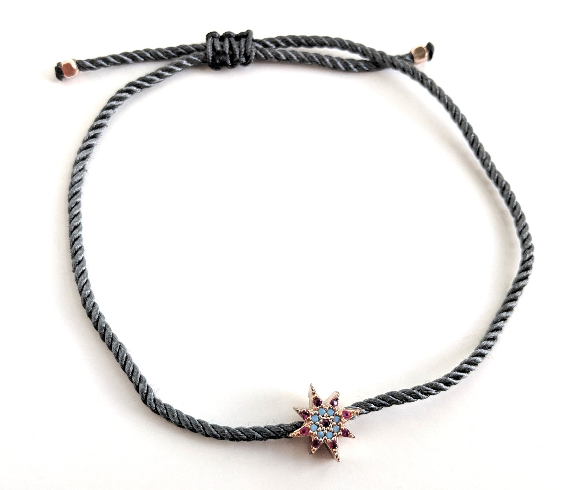 24k Gold Vermeil Star Charm Bracelet